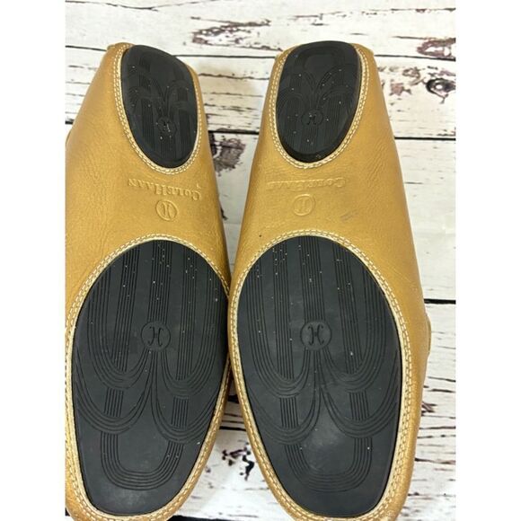 Women's Cole Haan Loafers Gold 8 B - Picture 4 of 8